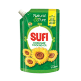 Sufi Sunflower Cooking Oil 1ltr Pouch